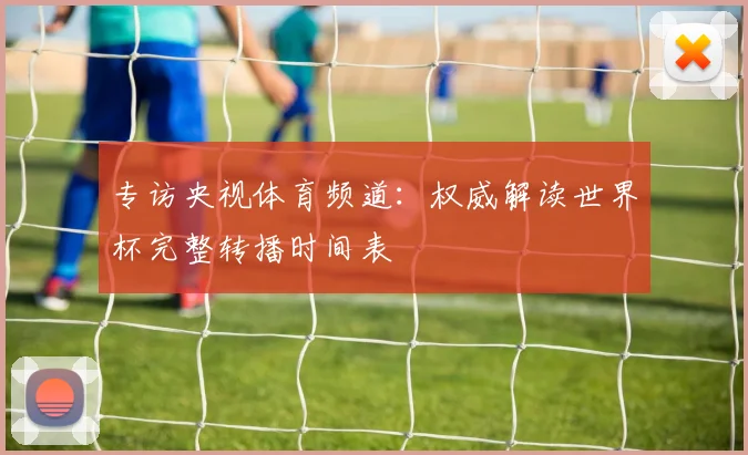 专访央视体育频道:权威解读世界杯完整转播时间表