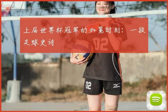 上届世界杯冠军的加冕时刻:一段足球史诗